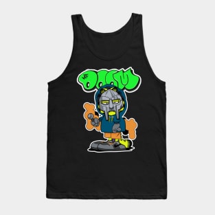 Villainous Flows Pay Tribute to Doom's Occupation as a Hip-Hop Icon with This Tee Tank Top